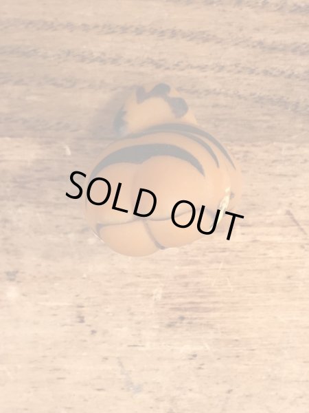 ガーフィールドのビニール製のビンテージフィギュア