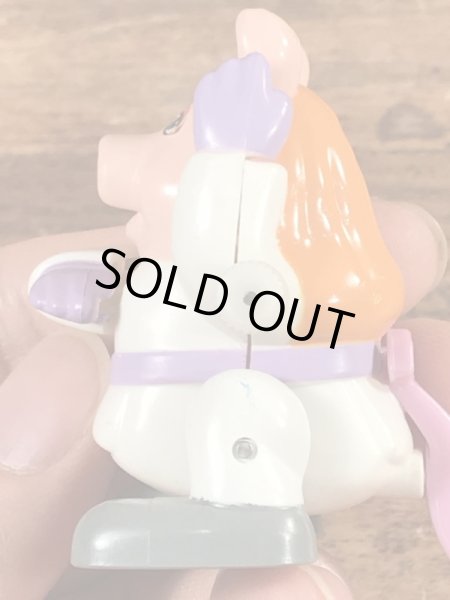 マペットショウのミスピギーのヴィンテージトコトコ人形