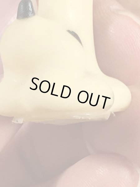 ガーフィールドのオーディーのヴィンテージソフビ人形