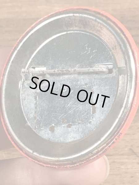 ガーフィールドのオーディーのビンテージ缶バッジ