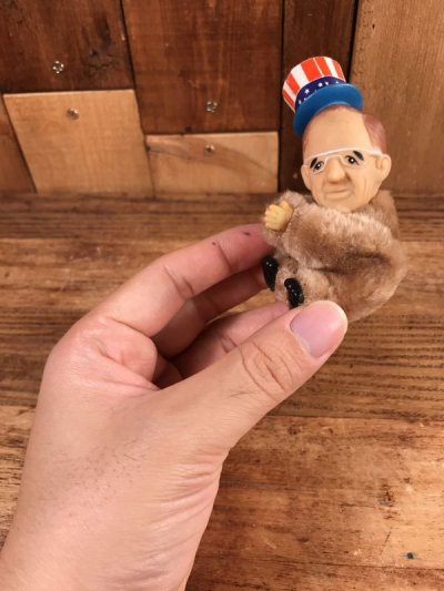 画像1: George H.W. Bush American Clip Doll　ジョージブッシュ　ビンテージ　クリップドール　大統領　80年代