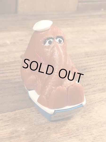 セサミストリートのスナッフィーのビンテージミニカー