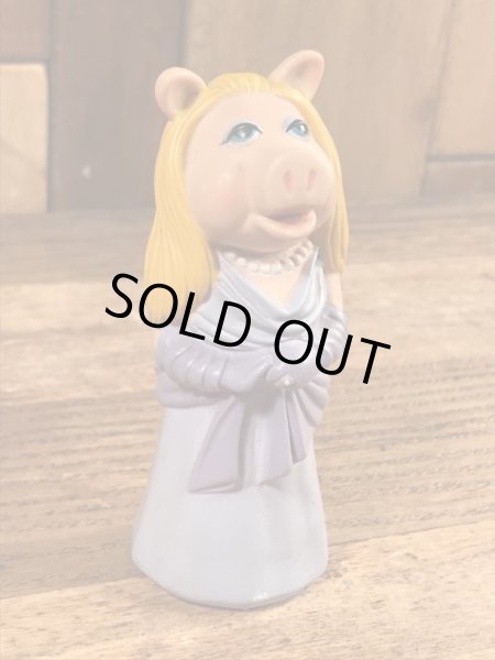 マペットショウのミスピギーのビンテージ指人形