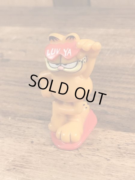 ガーフィールドのLuv YaのヴィンテージPVCフィギュア