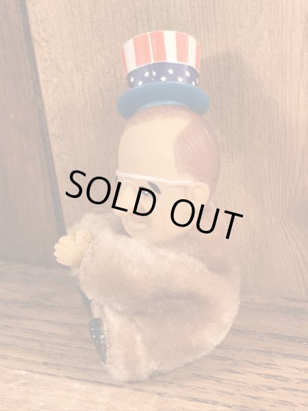 ジョージブッシュ元大統領のビンテージクリップ人形