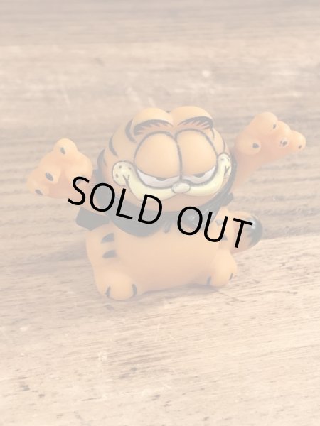 ガーフィールドのドラキュラのビンテージソフビ人形