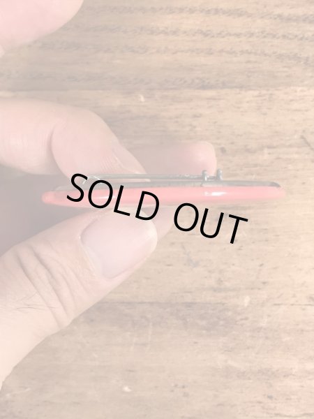 Smurfのメッセージが書かれたヴィンテージ缶バッチ