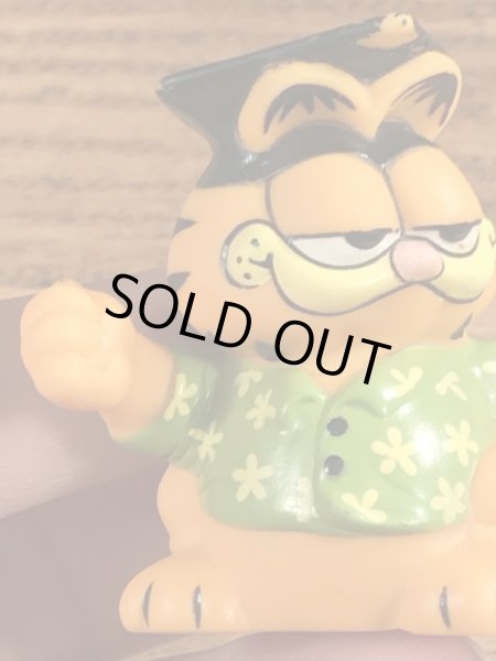 ガーフィールドのハワイのヴィンテージビニールフィギュア