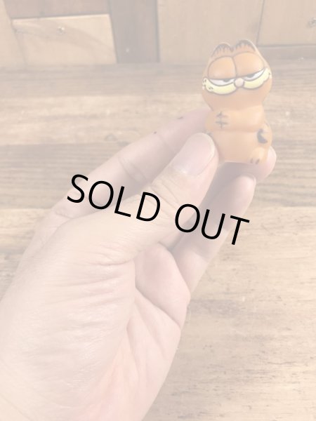 ガーフィールドのソフビ製のヴィンテージフィギュア