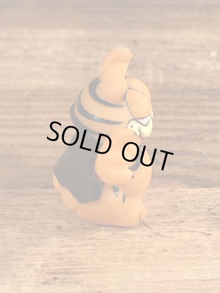 ガーフィールドのドラキュラのビンテージソフビ人形