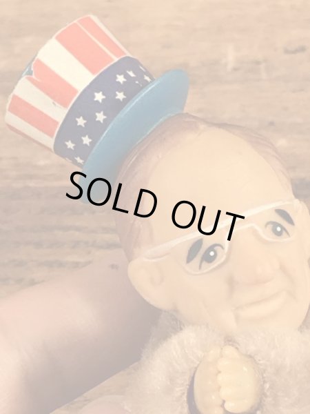 ジョージブッシュ元大統領のビンテージクリップ人形