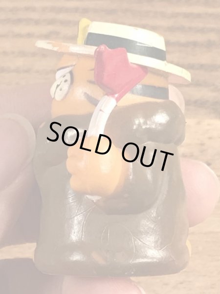 案内人のガーフィールドのヴィンテージPVC製フィギュア