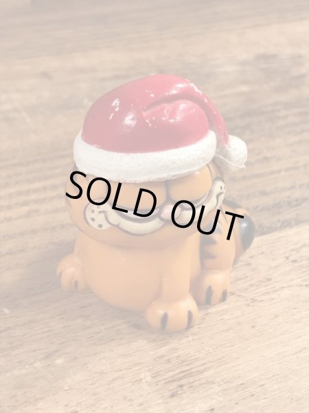 クリスマスのガーフィールドのビンテージPVCフィギュア