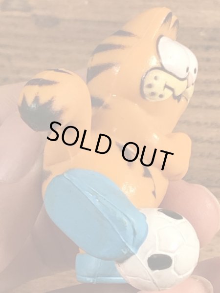 サッカーのガーフィールドのヴィンテージPVC製フィギュア