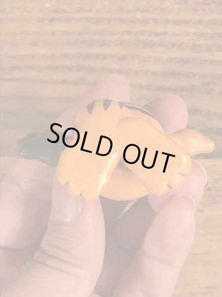 野球のガーフィールドのヴィンテージPVC製フィギュア