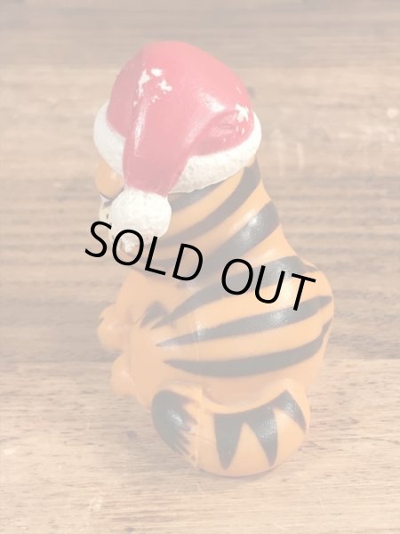 クリスマスのガーフィールドのヴィンテージPVC製フィギュア
