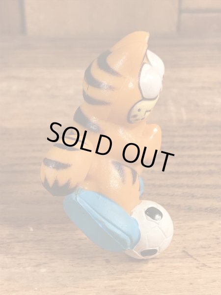 サッカーのガーフィールドのビンテージPVCフィギュア