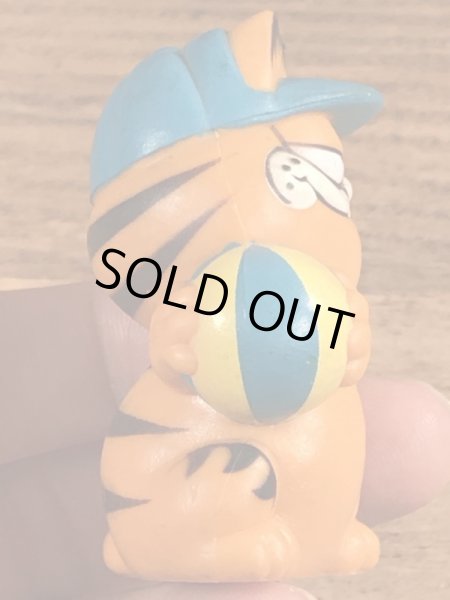 ビーチバレーのガーフィールドのヴィンテージPVC製フィギュア