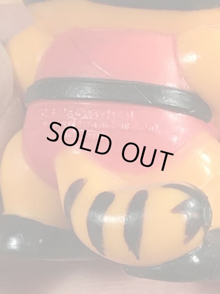 レスリングのガーフィールドのヴィンテージPVC製フィギュア