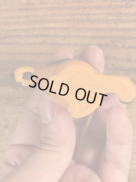 テニスのガーフィールドのヴィンテージPVC製フィギュア