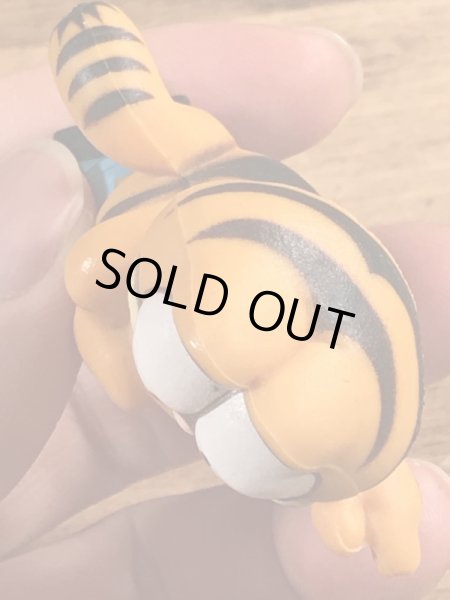 ローラースケートのガーフィールドのビンテージPVCフィギュア