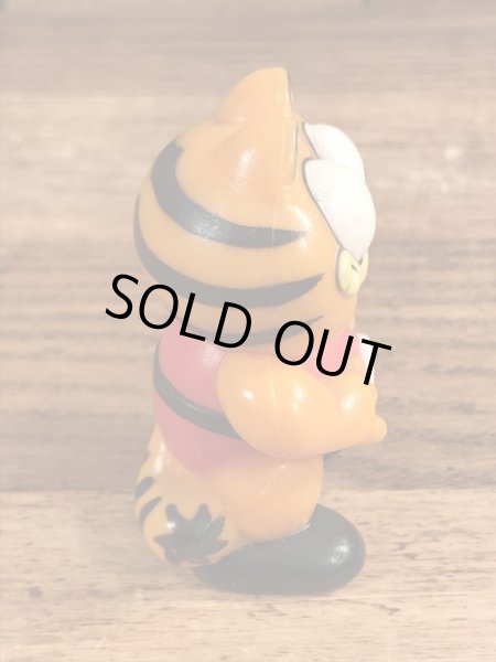 レスリングのガーフィールドのビンテージPVCフィギュア