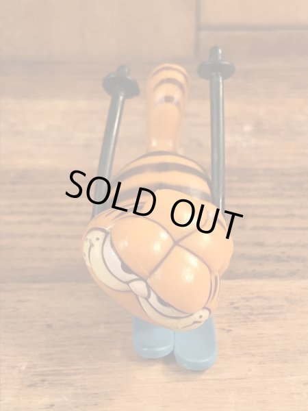 スキーのガーフィールドのヴィンテージPVC製フィギュア