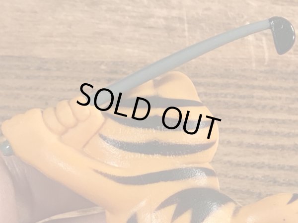 ゴルフのガーフィールドのビンテージPVCフィギュア