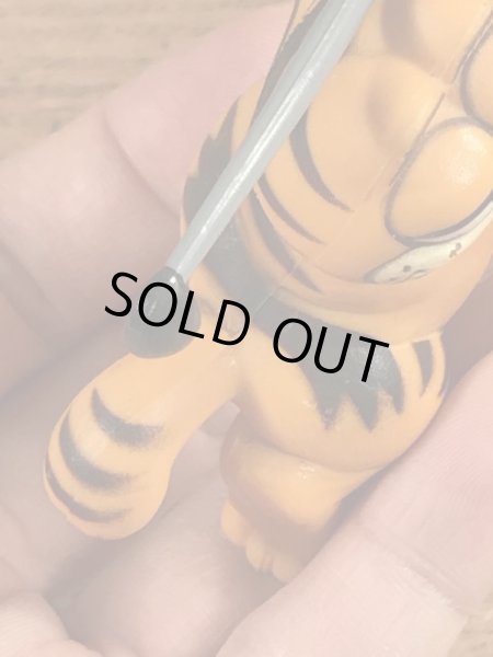 ゴルフのガーフィールドのヴィンテージPVC製フィギュア