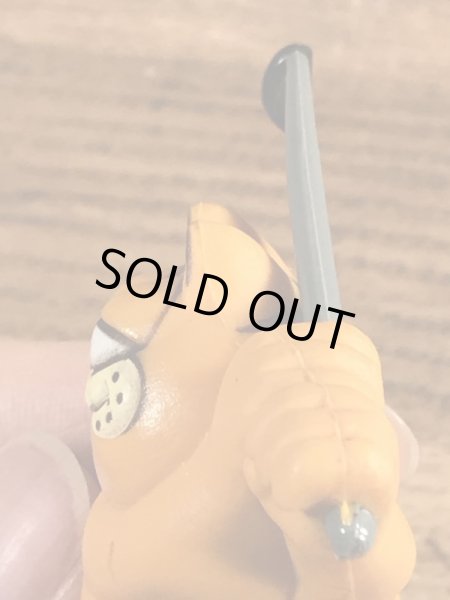 ゴルフのガーフィールドのビンテージPVCフィギュア