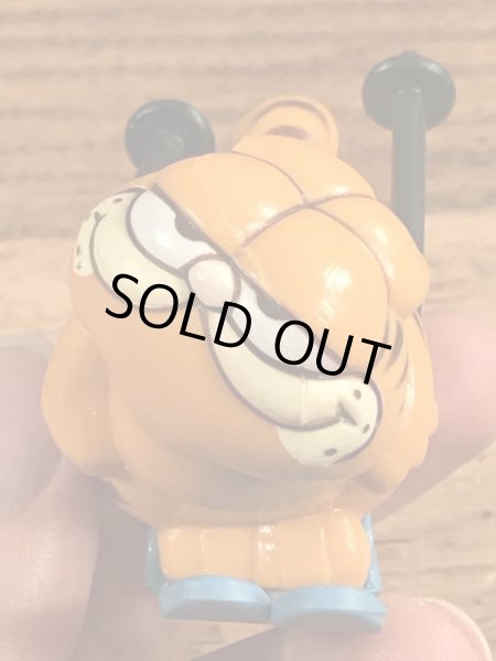 スキーのガーフィールドのビンテージPVCフィギュア