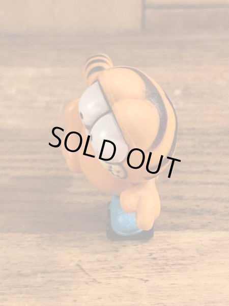 ローラースケートのガーフィールドのヴィンテージPVC製フィギュア