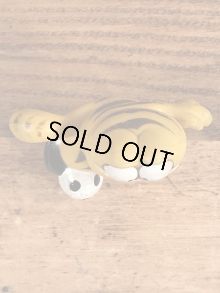 サッカーのガーフィールドのビンテージPVCフィギュア