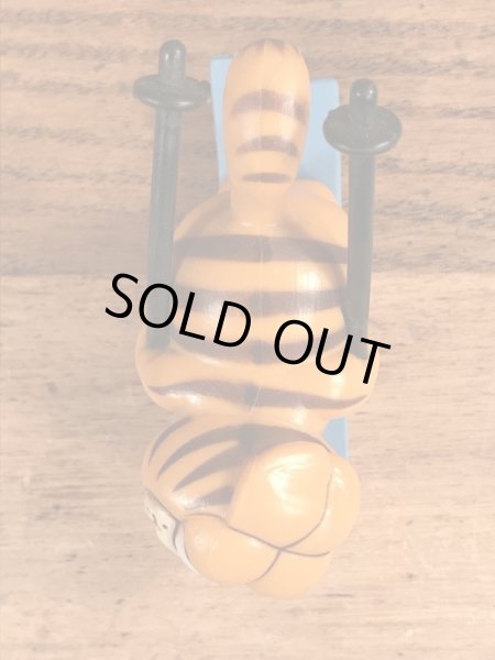 スキーのガーフィールドのビンテージPVCフィギュア