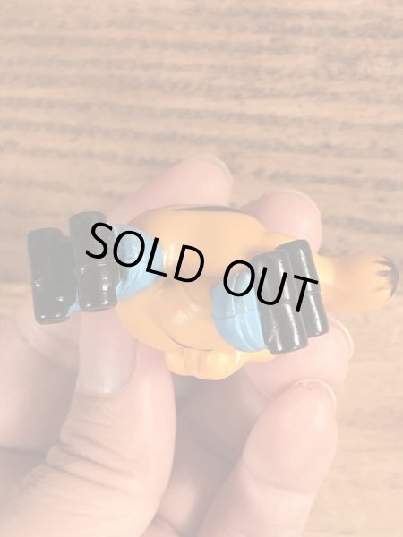 ローラースケートのガーフィールドのヴィンテージPVC製フィギュア