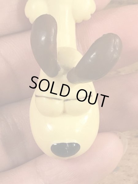 ガーフィールドのオーディーのビンテージPVCフィギュア