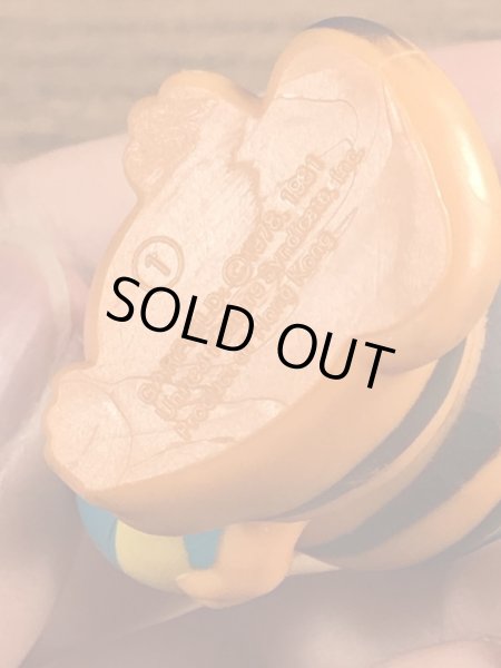 ビーチバレーのガーフィールドのビンテージPVCフィギュア