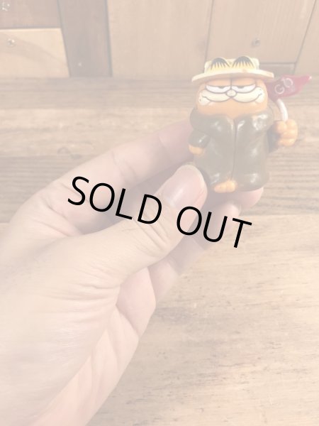 案内人のガーフィールドのヴィンテージPVC製フィギュア