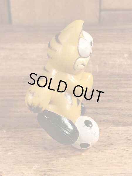 サッカーのガーフィールドのビンテージPVCフィギュア