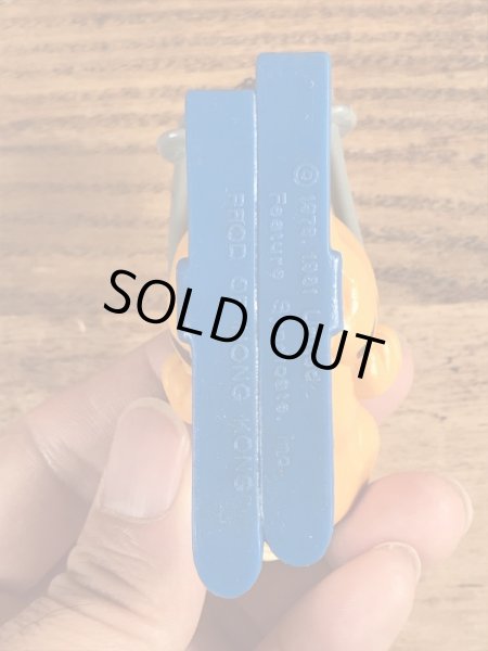 スキーのガーフィールドのヴィンテージPVC製フィギュア