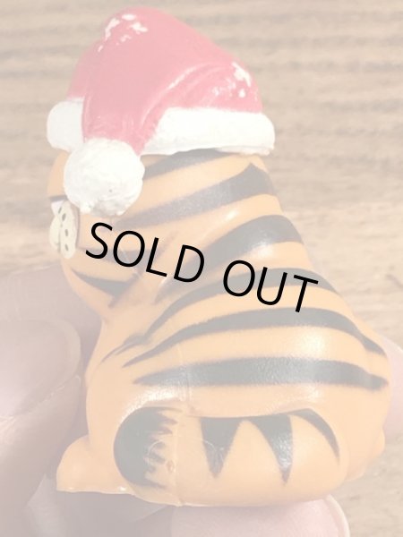 クリスマスのガーフィールドのビンテージPVCフィギュア
