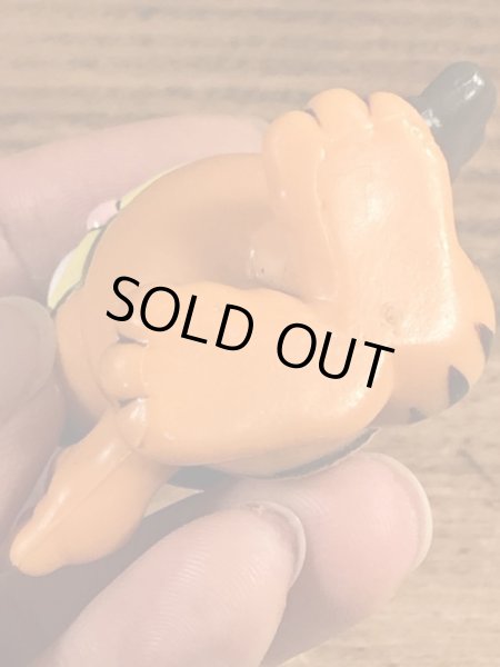 野球のガーフィールドのヴィンテージPVC製フィギュア