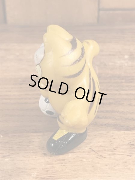 サッカーのガーフィールドのヴィンテージPVC製フィギュア