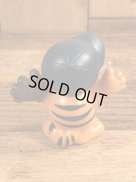 野球のガーフィールドのヴィンテージPVC製フィギュア