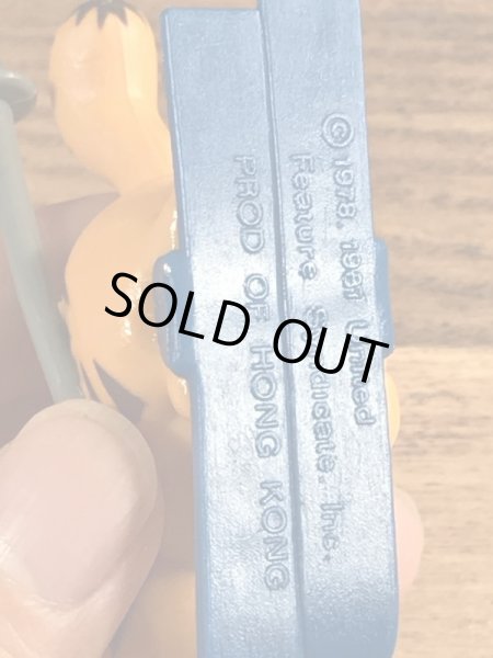 スキーのガーフィールドのヴィンテージPVC製フィギュア