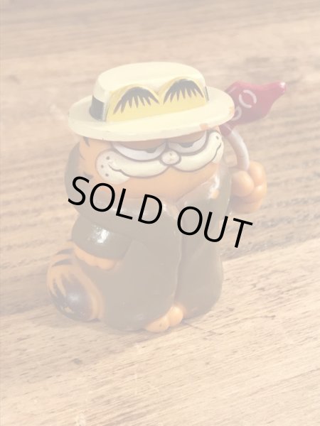 案内人のガーフィールドのビンテージPVCフィギュア