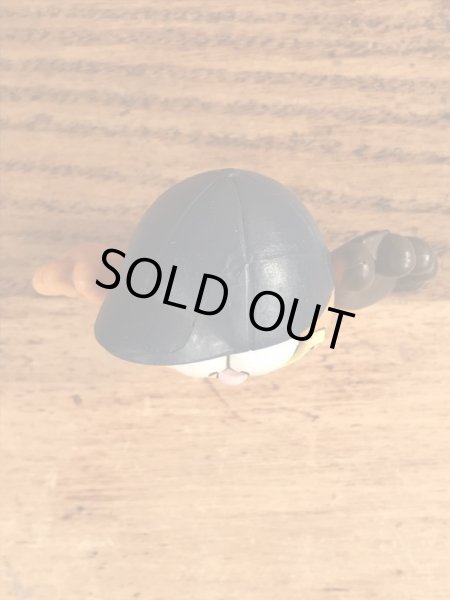 野球のガーフィールドのビンテージPVCフィギュア