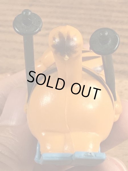 スキーのガーフィールドのビンテージPVCフィギュア