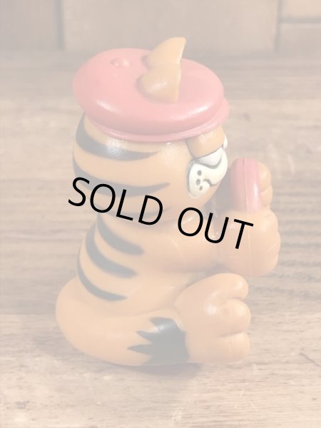 ドライバーのガーフィールドのビンテージPVCフィギュア