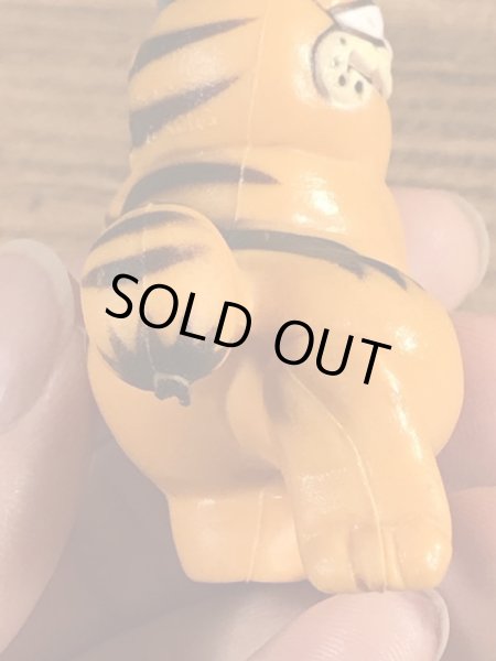 ゴルフのガーフィールドのヴィンテージPVC製フィギュア